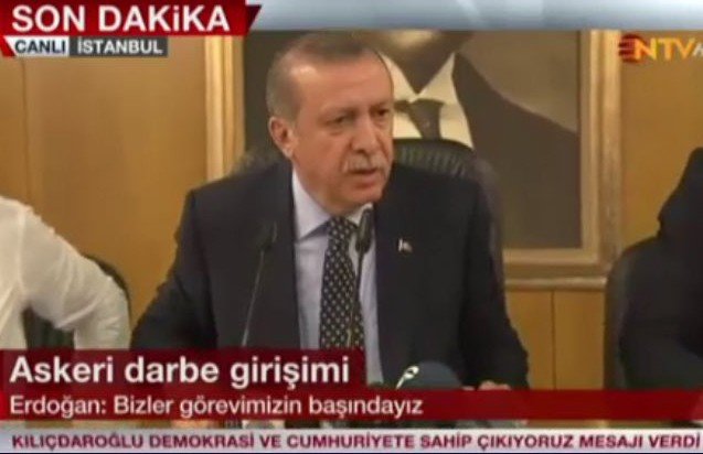Statement From Erdoğan at Atatürk Airport
