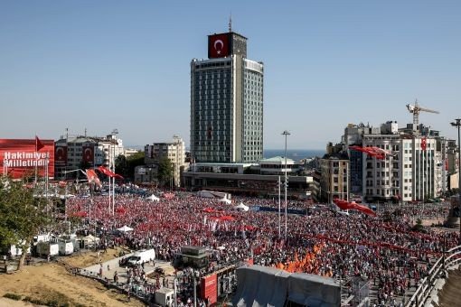 Republic, Democracy Meeting in Taksim