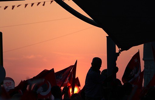 İzmir'de Demokrasi ve Cumhuriyet Mitingi