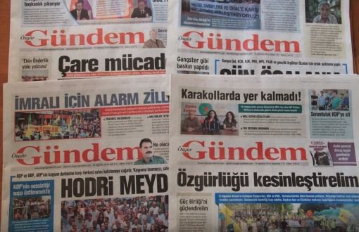 Özgür Gündem Newspaper Shut Down