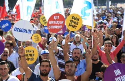 Emek ve Demokrasi İçin Güç Birliği Bakırköy’de Barış Çağrısı Yaptı