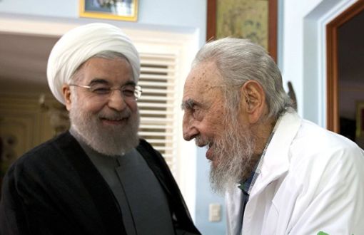 İran Cumhurbaşkanı Ruhani, Fidel Castro’yu Ziyaret Etti