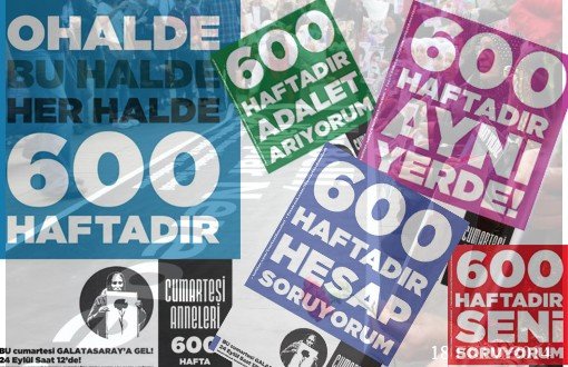 Galatasaray'daki 600. Hafta İçin Dayanışma Çağrısı