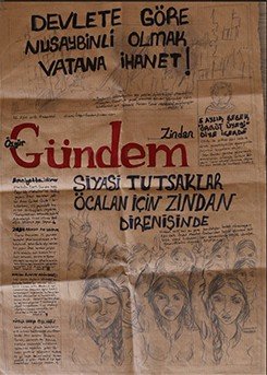 Women Prisoners Create Handmade Newspaper “Özgür Gündem Zindan”