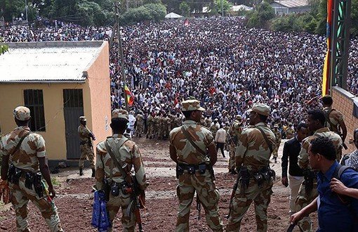 Etiyopya'da Hükümet Protestosunda 52 Kişi Öldü