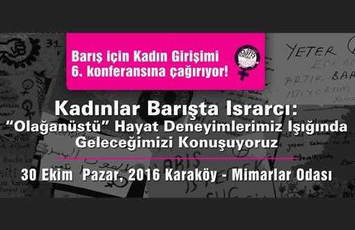 İstanbul'da "Kadınlar OHAL'i Nasıl Yaşıyor" Forumu