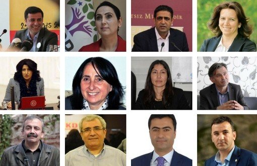 Gözaltına Alınan HDP'li 12 Vekilden 9'u Tutuklandı, 3'ü Serbest