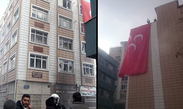 HDP Kayseri Binasına Saldırı