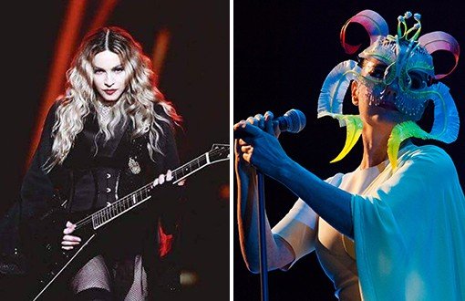 Madonna ve Björk'ten Müzik Endüstrisinde Cinsiyetçiliğe Tepki