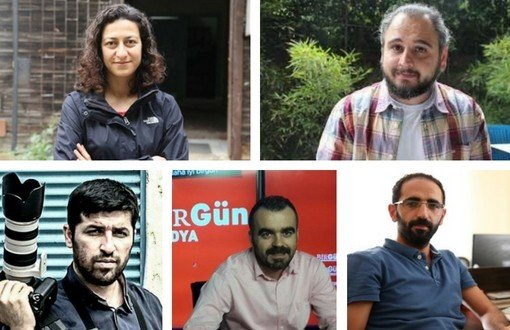Altı Gazetecinin Gözaltı Süresi 30 Gün Uzatıldı