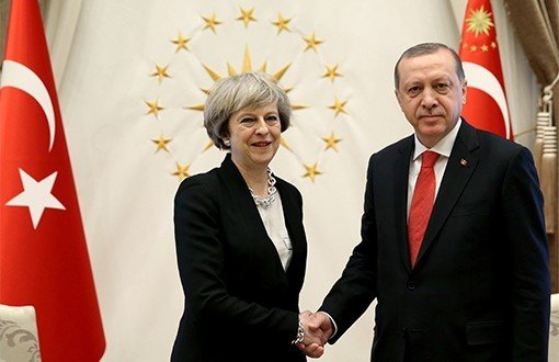 İngiltere Başbakanı Theresa May Türkiye'de
