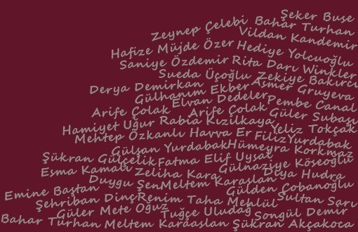 2016'da Öldürülen 261 Kadını İsimleriyle Anıyoruz