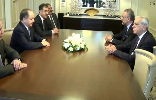 Barzani Meets With Ahmet Türk, Sırrı Sakık