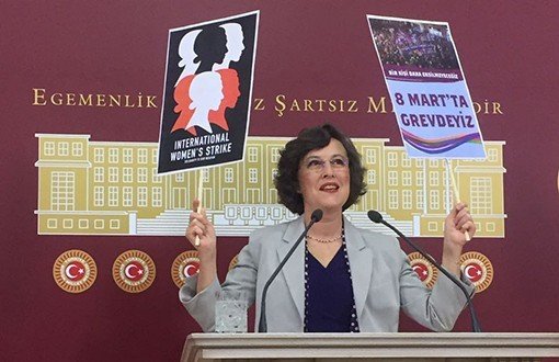 HDP'li Kadınlar 8 Mart'ta Grevde