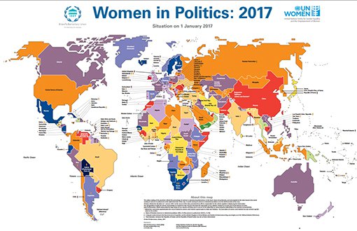 Siyasette Kadınların Dünya Haritası Çıktı