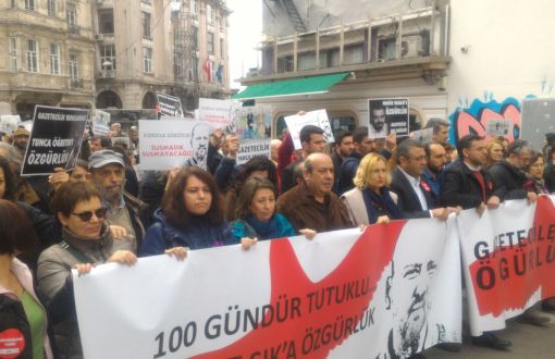 Gazeteciler, Ahmet Şık ve Tutuklu Tüm Gazeteciler İçin Yürüdü