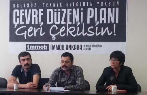 TMMOB’dan Ankara Çevre Düzeni Planı’na Dava 