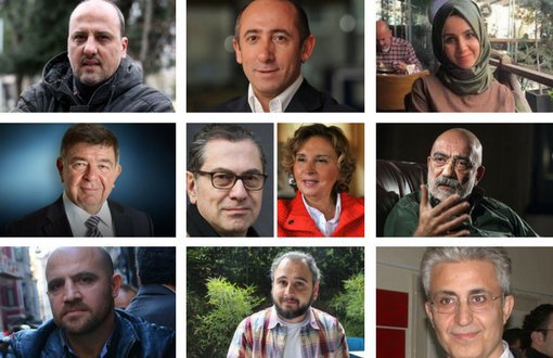 Tutuklu Gazetecilerin Portreleri 27-28 Mayıs'ta Paris Sokaklarında