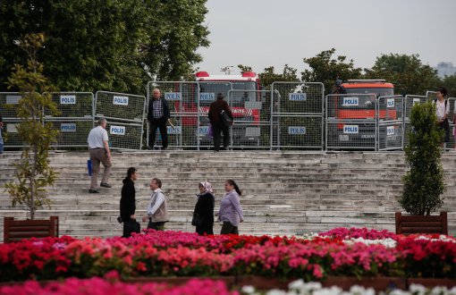 Entrances to Gezi Park Closed on 4th Anniversary of Gezi Resistance