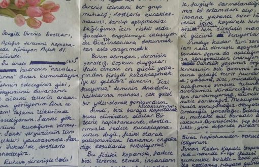 Nuriye Gülmen'den Mektup: "Kardiyologla İşim Yok, Benim İşim Adaletle"