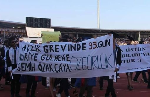Mezuniyet Töreninde "Gülmen ve Özakça" Pankartı Açan Öğrencilere Gözaltı