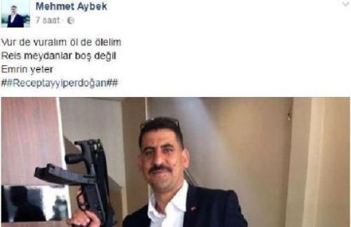 MP5 Makineli Tabanca ile Poz Veren AKP'li Aybek Serbest Bırakıldı