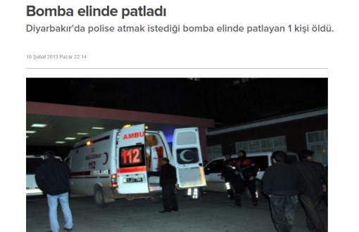 Medya “Bomba Elinde Patladı” Dedi; Otopsi, Adli Tıp, Mahkeme “Cinayet” Dedi