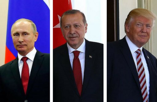 Erdoğan, Putin ve Trump'la Telefonda Görüştü