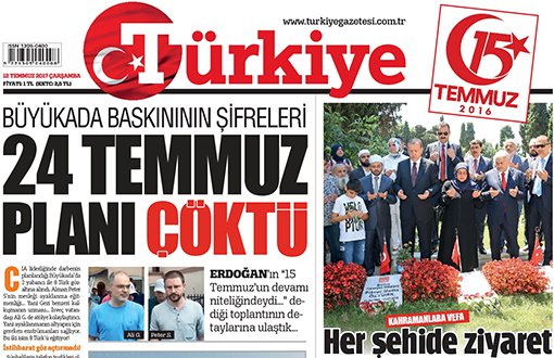 Gazetecilerden Türkiye Gazetesi Manşetine Tepki: Kampanya da Yapıyoruz, Mesaj da Atıyoruz