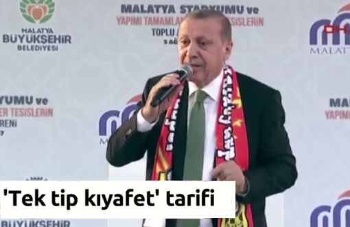Erdoğan'dan Tek Tip kıyafet Açıklaması: Badem Var Ya Badem
