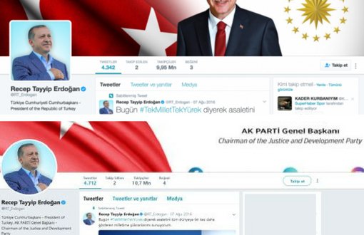Erdoğan Sosyal Medya Hesaplarından Cumhuriyet’i Kaldırdı