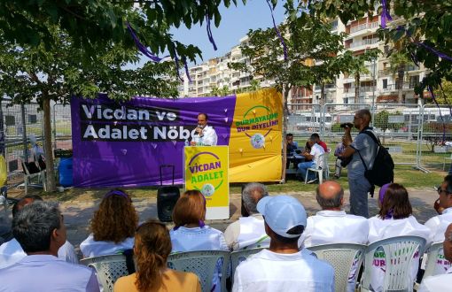 Vicdan ve Adalet Nöbeti İzmir'de