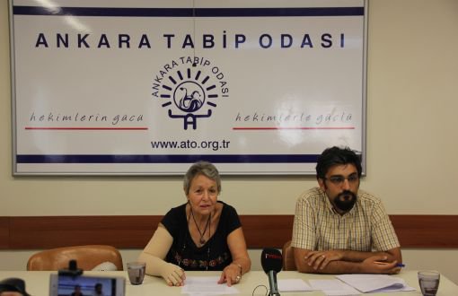 Ankara Tabip Odası'ndan Üç Hekim Gülmen ve Özakça İle Görüştü