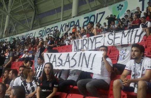 10 Beşiktaş Fans Arrested over “Nuriye, Semih Shall Live” Banners