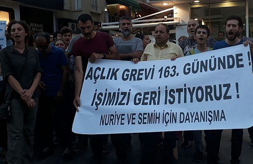 Gülmen ve Özakça İçin Kadıköy'de Eylem