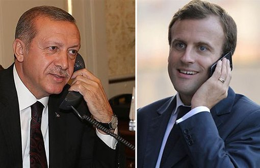 Macron: Her Hafta Erdoğan'la Konuşmak Zorunda Olan Benim
