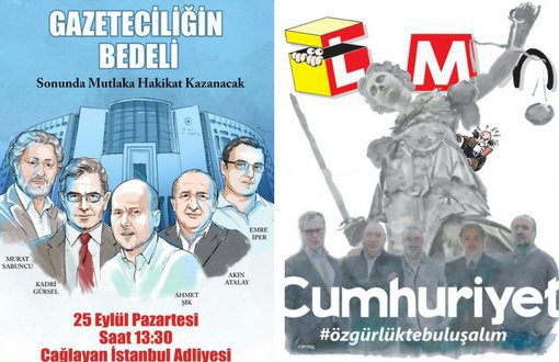 Next Hearing in Cumhuriyet Trial on September 25: #LetsMeetInFreedom