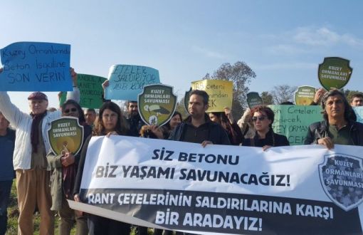 Uskumruköy'de Eylem: Siz Betonu, Biz Yaşamı Savunacağız