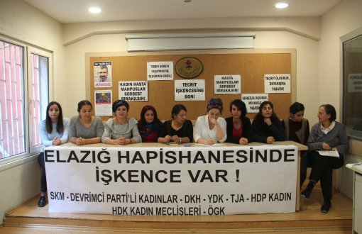 Women’s Organizations Report 4 Prisoner Women Being Tortured in Elazığ Prison
