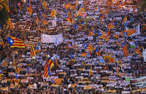 "Katalonya Umutsuz Değil Kızgın"