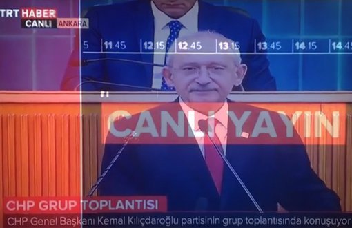 State-Run TRT Cuts Live Broadcast as Kılıçdaroğlu Shows Documents 