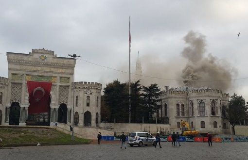 İstanbul Üniversitesi’ndeki Yangına Çelişkili Açıklamalar