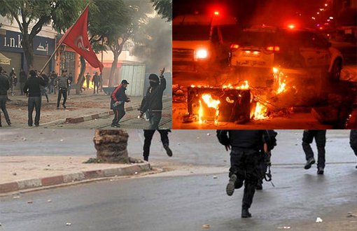  Tunus'taki Protestolarda 237 Kişi Gözaltına Alındı