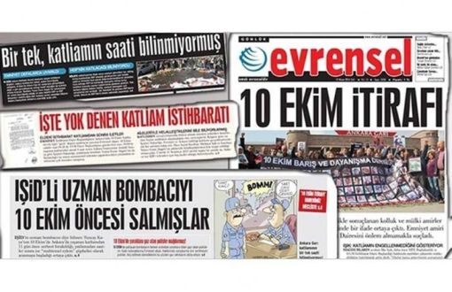 Case of Evrensel, Cumhuriyet’s Reports About October 10 Massacre Drop