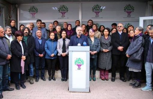 HDP Sözcüsü: Savaşa Karşı Her Çabayı Destekleyeceğiz
