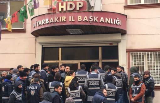 Diyarbakır'da Afrin Açıklamasına Polis Engeli
