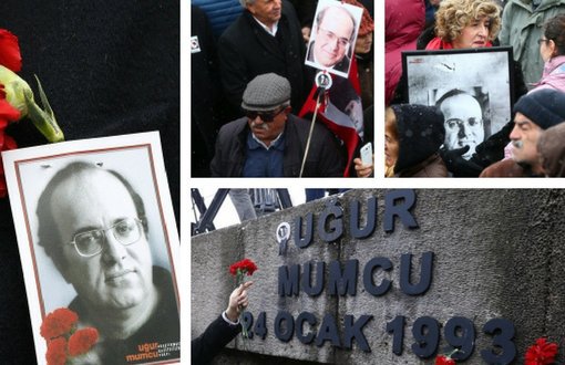 Fotoğraflarla Ankara'daki Uğur Mumcu 25. Yıl Anması