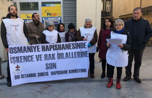İHD: Osmaniye Hapishanesi’nde Havalandırmaların Üstü Tel Örgülerle Kapatıldı