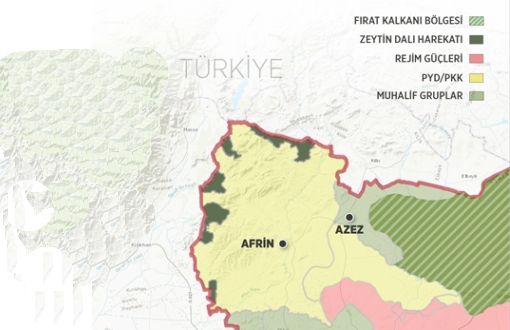 Reuters: Şam Yönetimi Afrin'e Yapılan Desteğe Göz Yumuyor