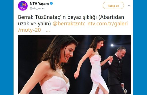 NTV Apologizes to Actress Berrak Tüzünataç for Tweet